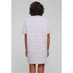 Платье Urban Classics Oversized Striped short sleeve short, белый - фото 2
