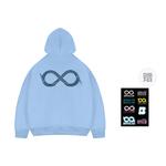 Толстовка унисекс Bipolar, белый - фото 32