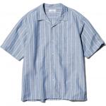 UNIQLO Рубашка унисекс голубая Lake Blue - фото