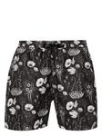 Sunspel плавки-шорты с принтом, черный - фото