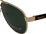 Очки Timberland Men's TB7141, Gold/Green Polarized - фото 3