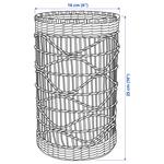 Подсвечник SLIPPRIG IKEA, бежевый - фото 5