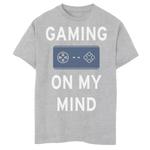 Футболка Gaming On My Mind для мальчиков 8–20 лет с графическим рисунком Unbranded - фото