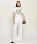 Брюки loose fit Marc Cain, белый - фото 2