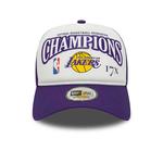 Кепка NBA LOS ANGELES LAKERS LEAGUE CHAMPIONS TRUCKER CAP New Era, цвет Lila - фото 2