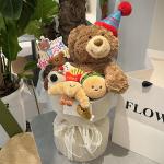 Медвежонок букет кукла DUOMIAOYOU - фото 3