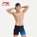 ЛиНинг Плавательные шорты Мужские Черно-синие, Комплект одежды (Плавательные шорты + Очки для плавания) - фото 9