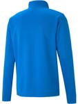 Футболка TeamRISE 1/4 Zip Top синего цвета Puma - фото 2