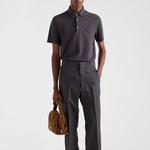 Пике поло PRADA, Asphalt - фото 3