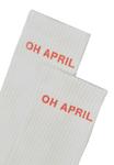 Носки OH APRIL, белый - фото 7