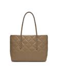 Сумка Calvin Klein Quilted Small Tote LV04F3325G Beige - фото