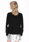Джемпер myMo CREW NECK SEQUIN, Black - фото 3