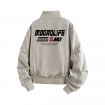 Пуховик унисекс Mogao, светло-серый (minimalist) - фото