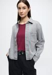 Блуза Marc O'Polo DENIM DENIM BLOUSES LONGSLEEVE, BOXY FIT, Light Grey_Multi_08/Rinsed Denim - фото 4