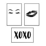 Картина Reindersset Feminin (3 шт)черный - фото