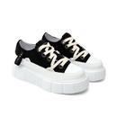 Кеды INUIKII MATILDA CANVAS LOW 23, черный - фото 3