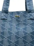Жаккардовая сумка-тоут XL Lacoste, синий - фото 4