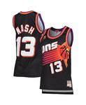 Женское джерси Steve Nash Black Phoenix Suns Hardwood Classics Swingman Mitchell & Ness, черный - фото