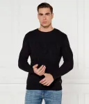 Свитер Эвандер regular fit Guess Jeans, черный - фото