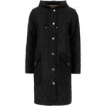 Burberry Стеганая куртка с капюшоном, Black - фото