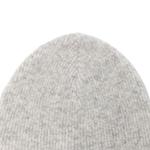 Ребристая вязаная шапка LOW CLASSIC, серый - фото 2