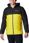 Куртка Columbia Powder Lite с капюшоном, Laser Lemon/Black - фото