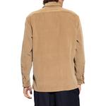 Burberry Свободная фланелевая рубашка, Beige - фото 5