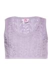 Вязаный топ MYMO, цвет Lavender - фото