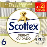 Дермо Уход 6 Рулонов Scottex - фото