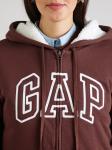Худи с капюшоном на молнии GAP HERITAGE, Brown - фото 3
