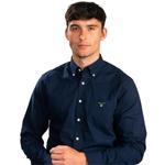 Оксфордская рубашка Gant, синий - фото 3