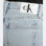 Джинсы прямого кроя невысокий Calvin Klein, синий - фото 4