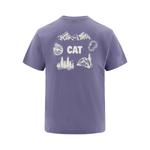 Футболка мужская CAT, синий - фото 6