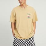 Футболка мужская хаки Vans, хаки - фото 4