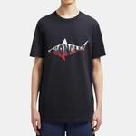 Футболка с принтом логотипа Moncler, темно-синий - фото 5