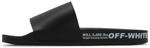 Шлепанцы Off-White Industrial Belt Sliders 'Black', черный - фото 3