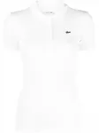 Рубашка поло с нашивкой-логотипом Lacoste, белый - фото