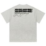 Футболка унисекс XINYINSU, выцветший черный - фото 8