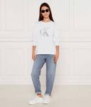 Свитер Loose fit Calvin Klein Jeans, белый - фото 2