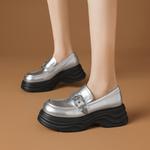 Лоферы женские Rosa Bianca, серебряный - фото 9