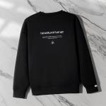 Свитшот Unisex с 3 полосками Adidas, черный - фото 6