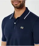 Футболка поло Slim fit La Martina, синий - фото 4