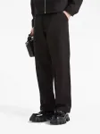 Брюки прямого кроя Prada, черный - фото 4