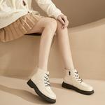 Ботинки Martin Boot женские Kekafu, бежевый - фото 13