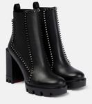 Ботильоны Out Line с заклепками Christian Louboutin, черный - фото