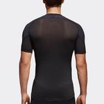 Футболка мужская черная Adidas, черный - фото 4