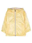 Непромокаемая куртка с капюшоном Herno Kids, желтый - фото