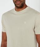 Футболка мужская Polo Ralph Lauren классического кроя, бежевый - фото 4