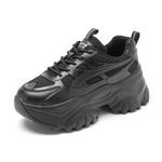 AGSDON Массивные кроссовки для женщин, 224033 - Черный флис - фото 5