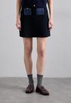 Юбка sandro MINI JUPE POCHES, Marine/Dark Blue - фото